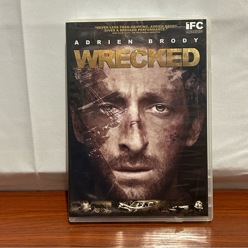 WRECKED on DVD an IFC Midnight Film Adrien Brody Tested Working